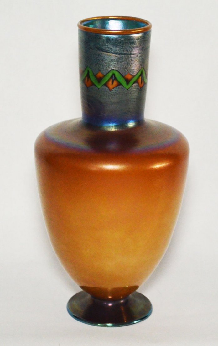 LC Tiffany Tel El Amarna Favrile Art Glass Vase (1 of 6)