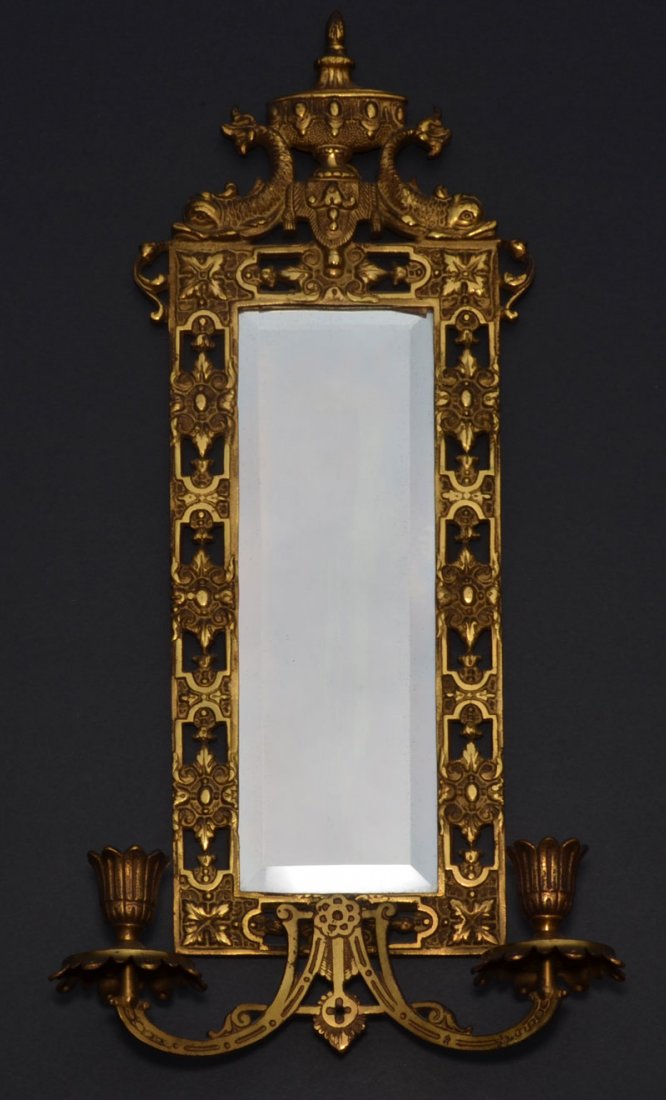 Bradley & Hubbard Mirrored Wall Sconce (1 of 5)