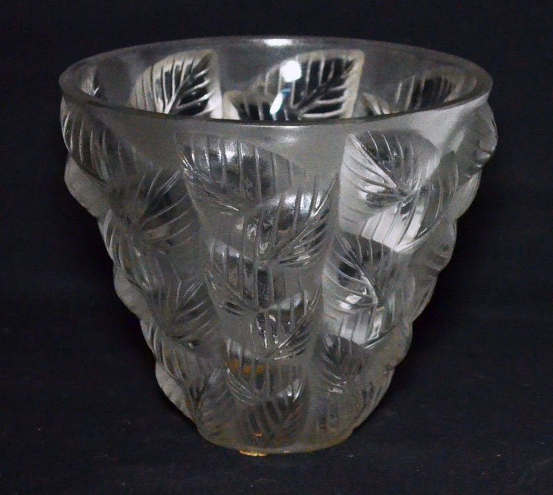Early R. Lalique Moissac Vase (1 of 4)
