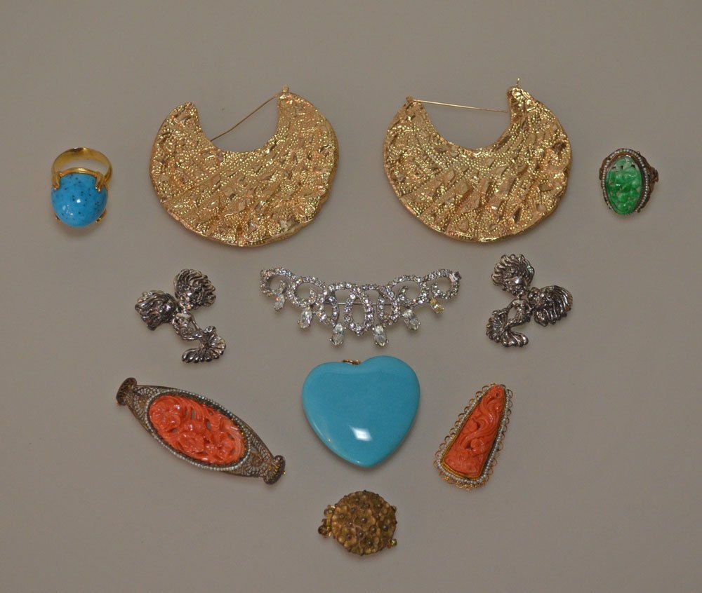 Lot of Fun Costume & 14k Gold Jewelry (1 of 3)