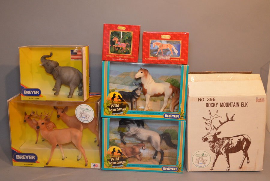 7 Breyers Collectible Horses & Animals in Boxes (1 of 1)