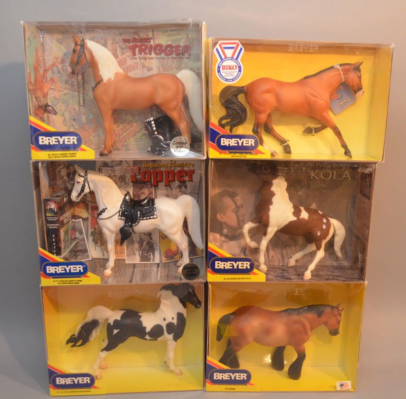 6 Breyers Collectible Horses with Boxes (1 of 1)