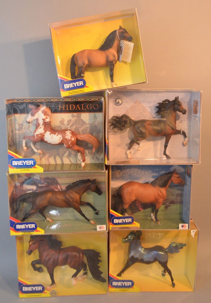 7 Breyers Collectible Horses with Boxes (1 of 1)