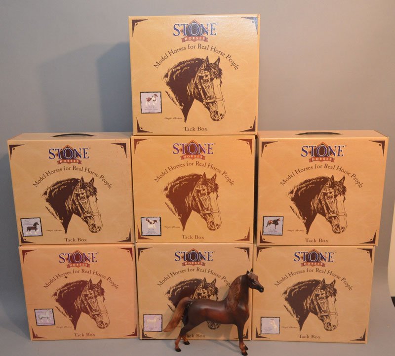 7 Peter Stone Painted Horses (1 of 1)