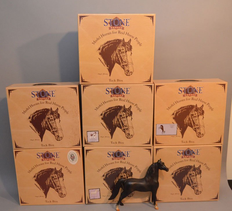 7 Peter Stone Painted Horses (1 of 1)