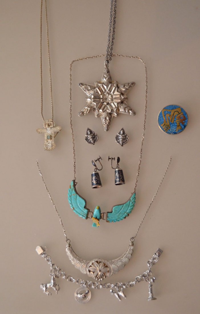 Eccentric Sterling Silver Jewelry Lot (1 of 3)