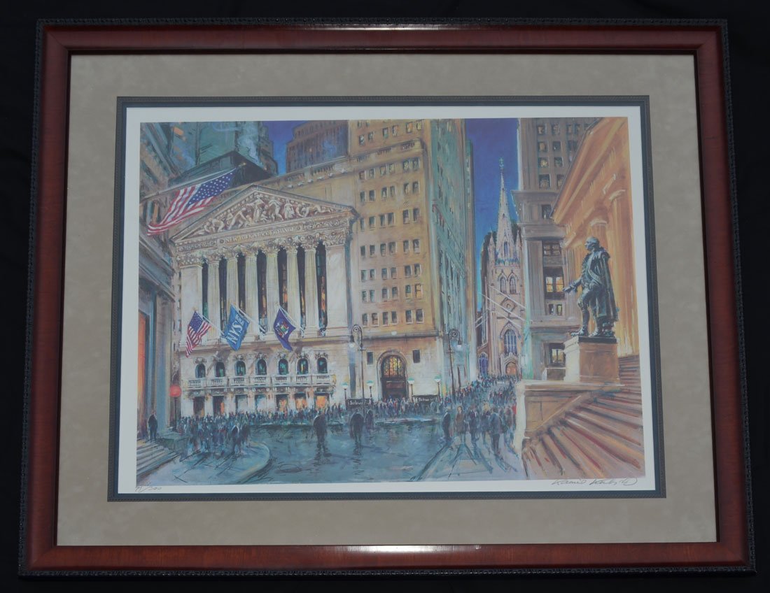 Kamil Kubik New York Stock Exchange Signed & Numbered (1 of 3)