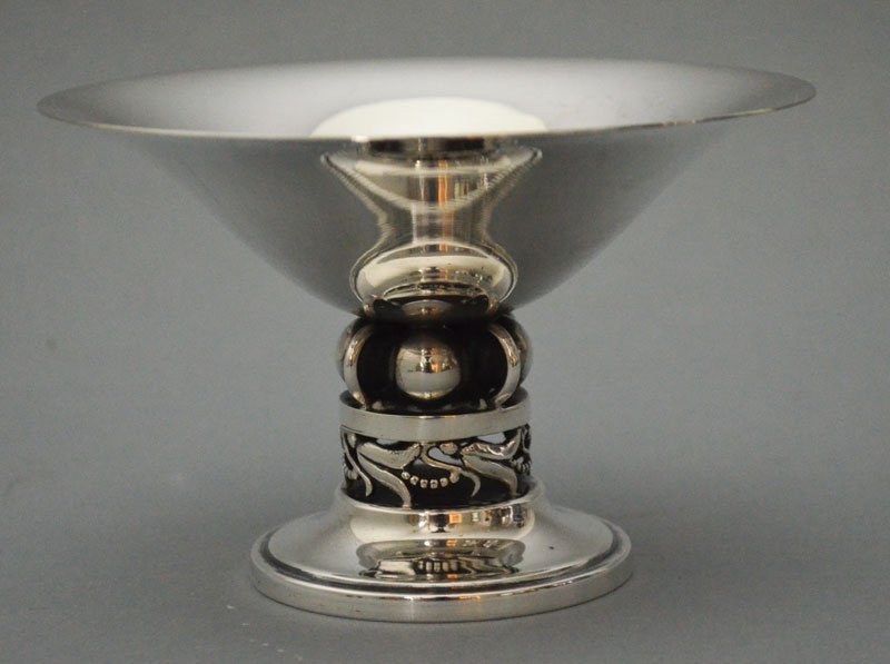 Antique Georg Jensen Style Sterling Silver Tazza (1 of 3)