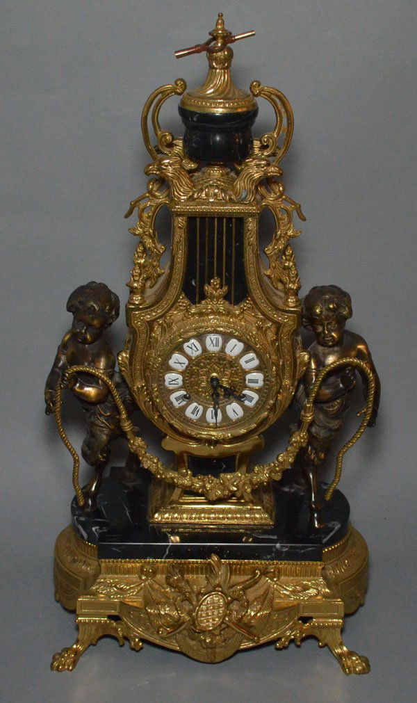 Ornate Louis XIV Style Clock (1 of 6)