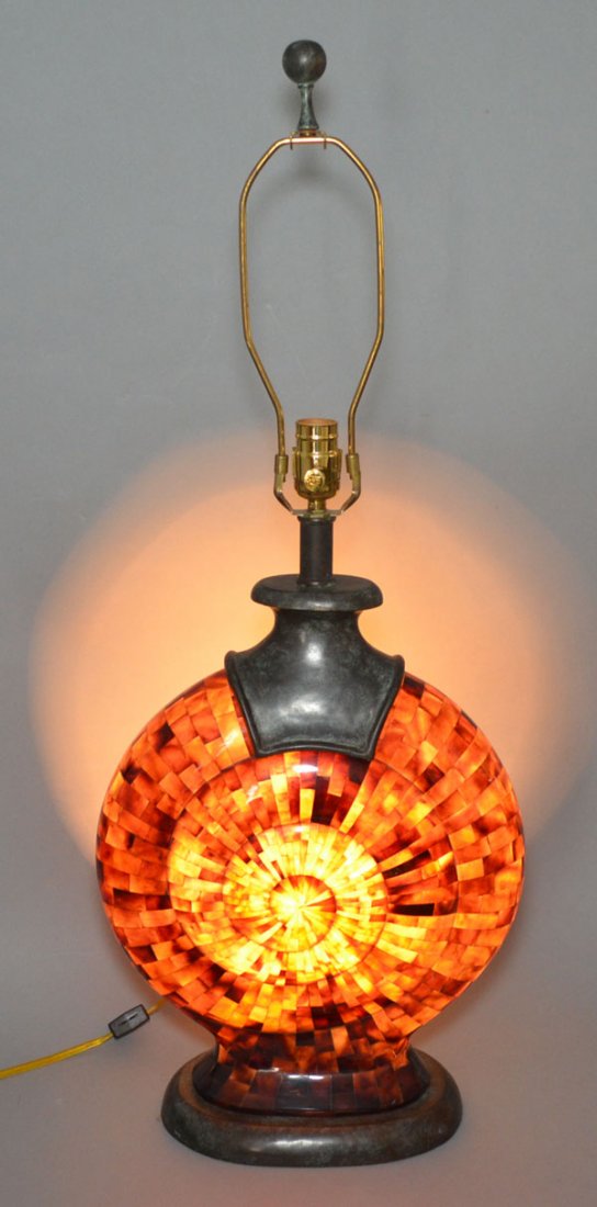 Unique Modern Shell Form Lamp (1 of 4)