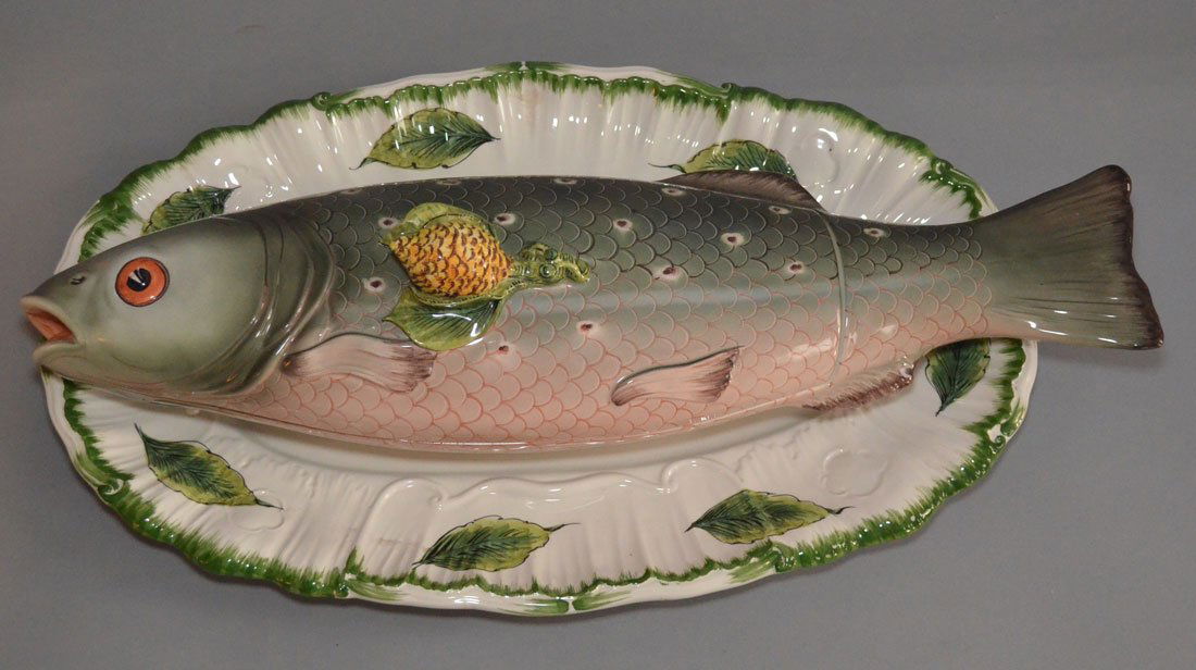 Vintage Tiffany & Co Covered Fish Platter (1 of 5)