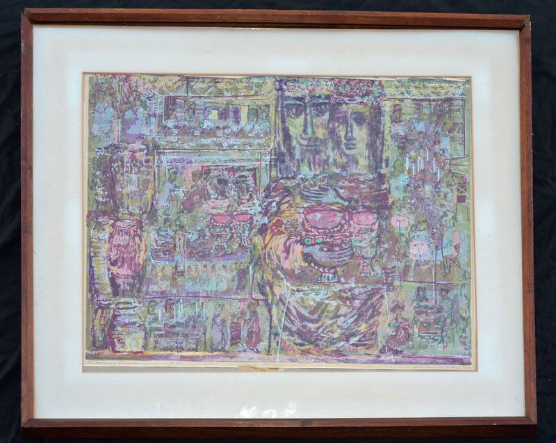 Sister Mary Corita Kent Signed Serigraph (1 of 4)