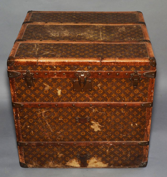 Antique Louis Vuitton Monogram Canvas Trunk (1 of 10)