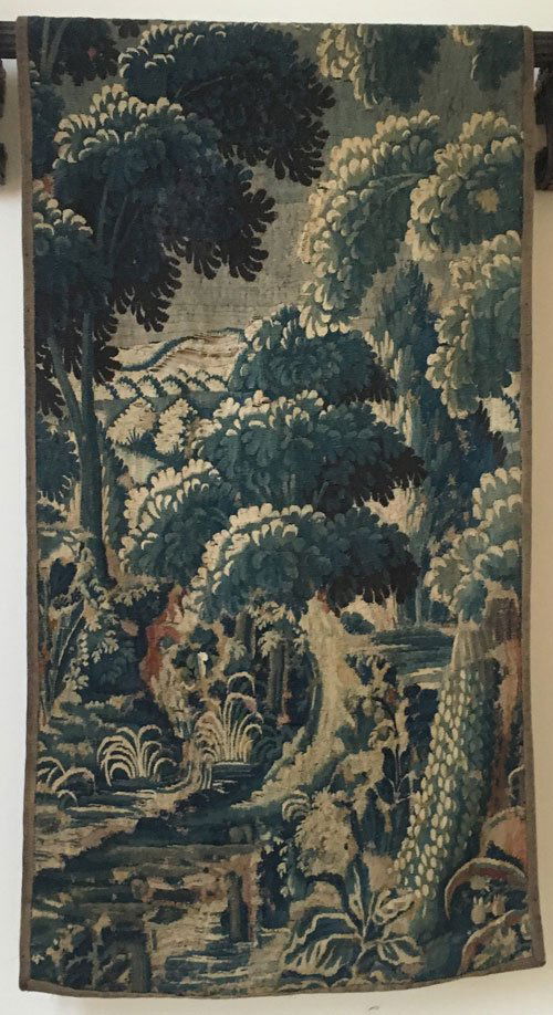 Antique French Verdure Tapestry Wall Hanging (1 of 5)