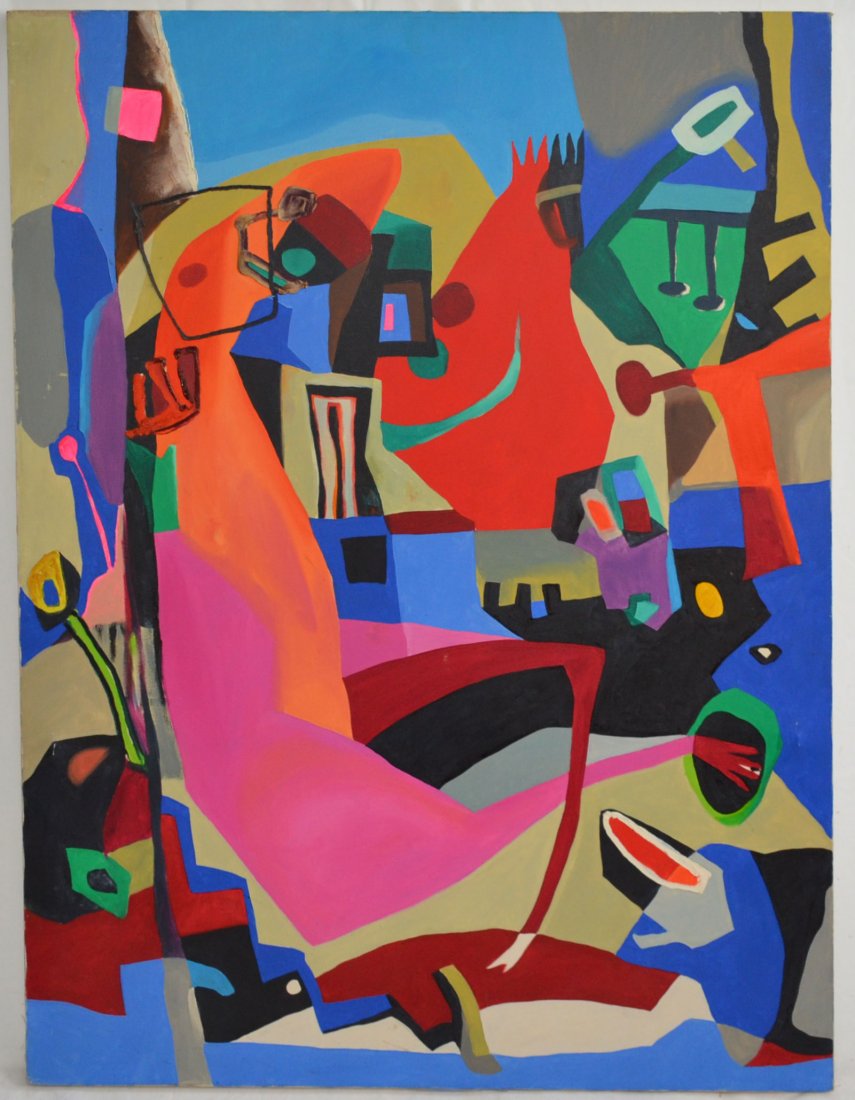 Dimitri Strizhov Russian Unsigned O/C Painting (1 of 1)