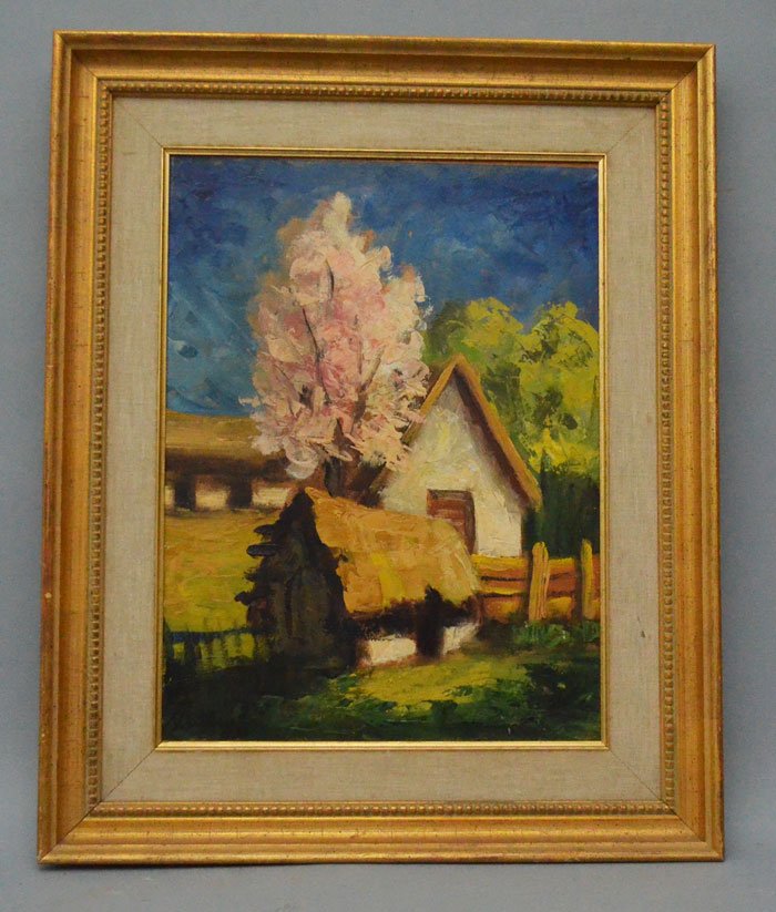 Miklos Komlos Cottage Painting (1 of 6)