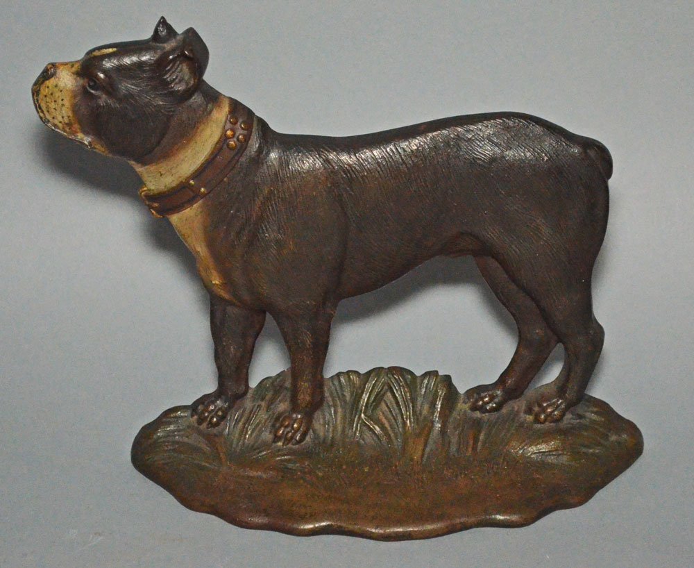 Bradley & Hubbard Boston Terrier Doorstop (1 of 3)