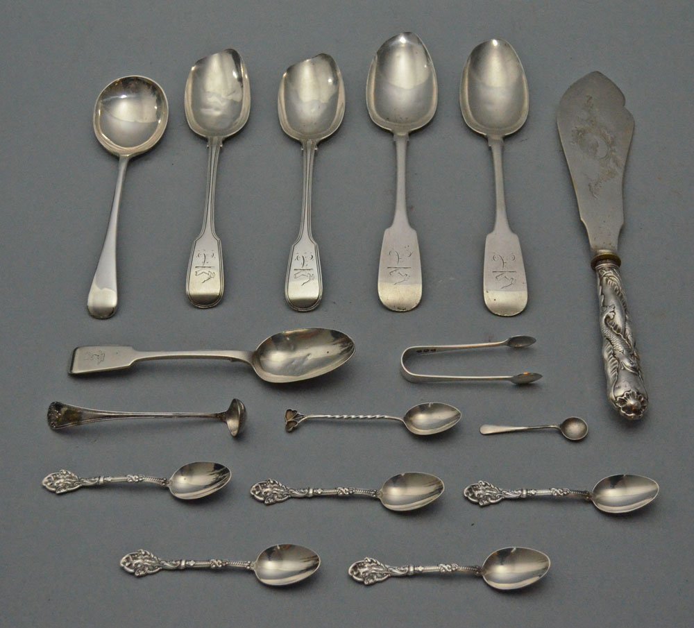 Lot Of Sterling Silver Spoons (1 of 4)