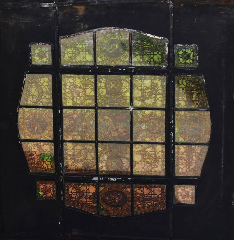 Salesman Sample Stained Glass Window (1 of 2)