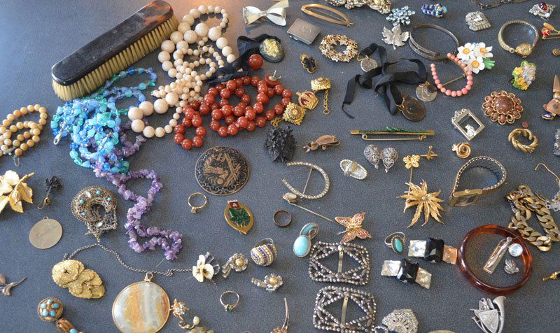 Generous Lot of Unresearched Costume Jewelry (1 of 5)