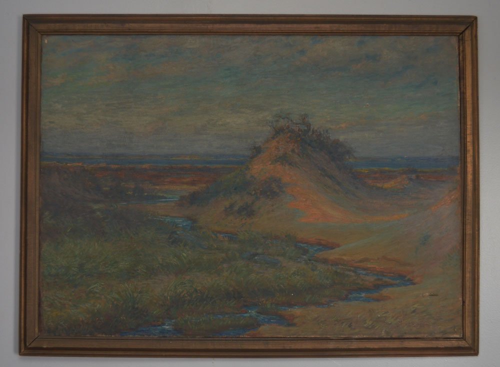 Vintage O/C Painting Signed Frederick  Thompson (1 of 6)