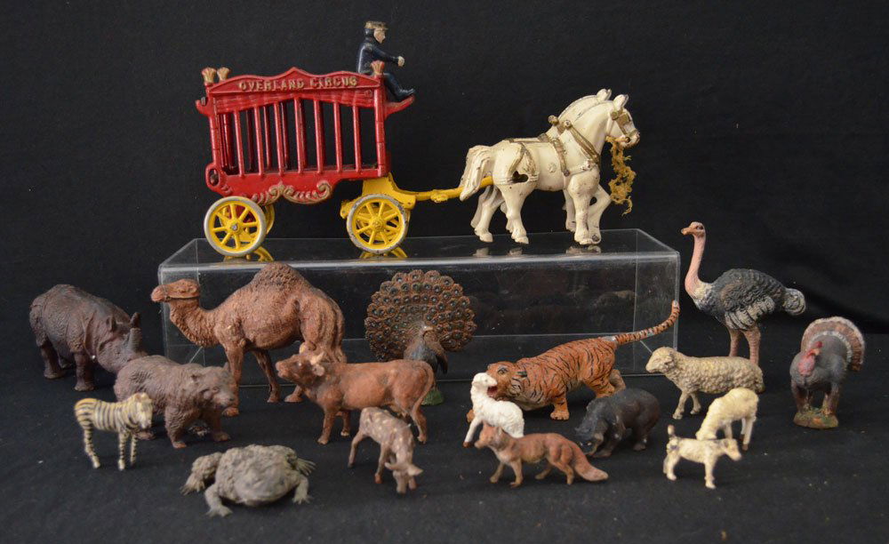 Fun Lot Of Vintage Toys ( Elastolin, Overland ) (1 of 7)