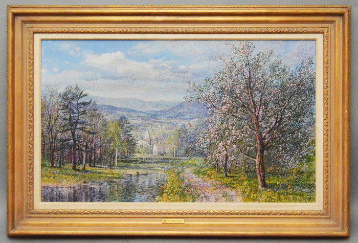 Carl Wuermer O/C  Landscape Painting (1 of 5)