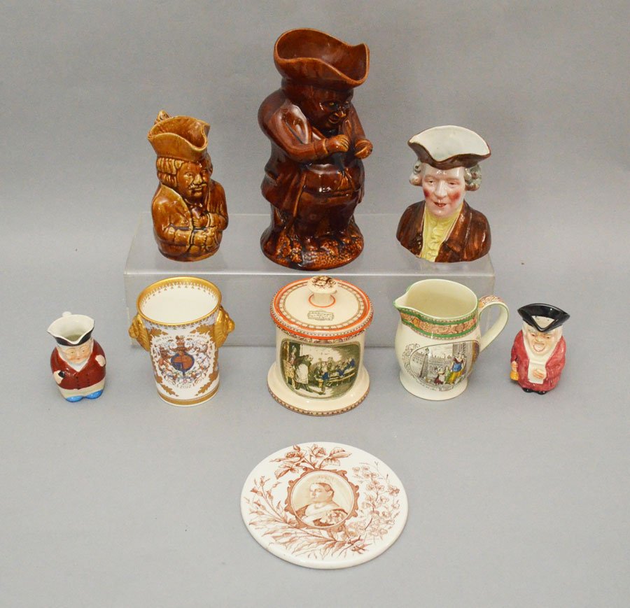 Collection of English Porcelain (Creamers, Tobey, (1 of 5)
