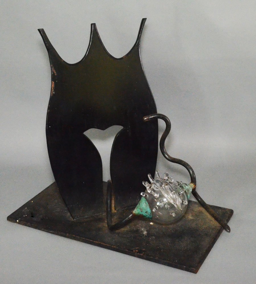 Studio Iron & Glass Female Anatomy Sculpture by Larry (1 of 3)