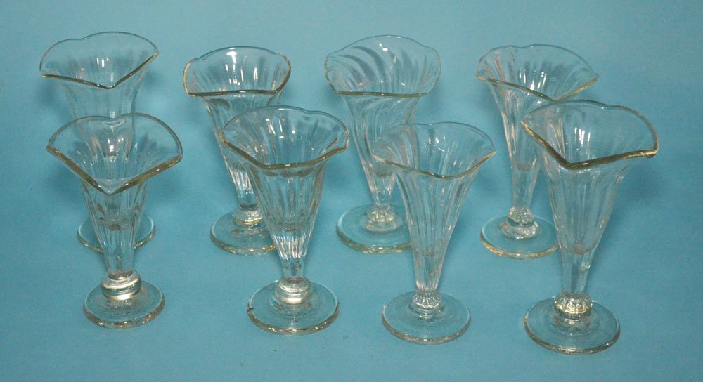 8 Handblown Milkshake /Parfait Glasses by Larry Livolsi (1 of 2)