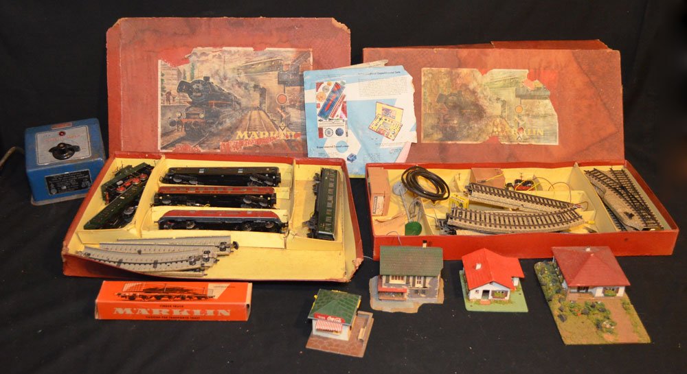 Lot Of Misc Estate Marklin Trains and Boxes (1 of 7)