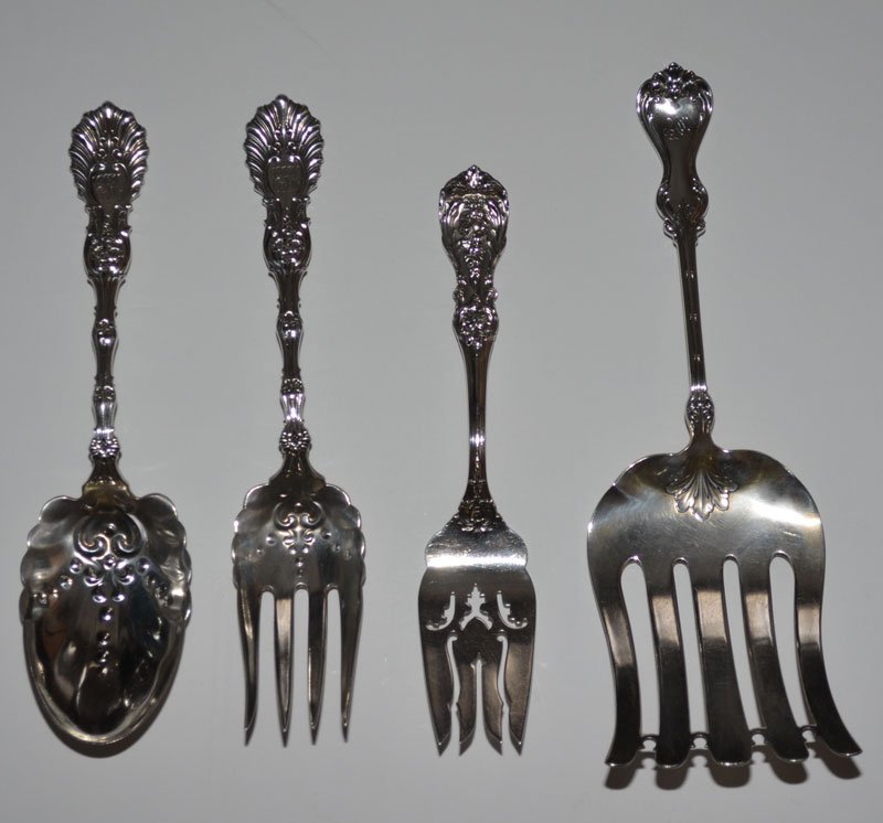 Ornate Sterling Silver Serving Accessories (1 of 3)