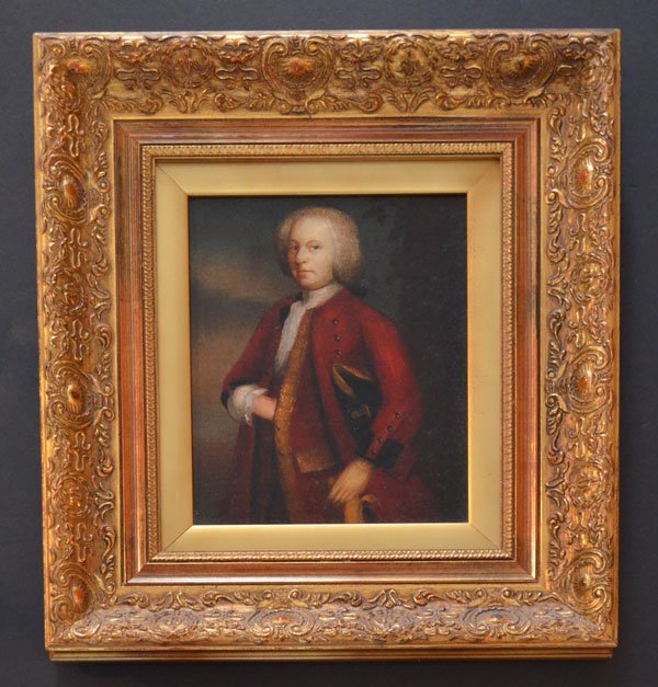 Folk Art Style Portrait of a Gentleman (1 of 4)