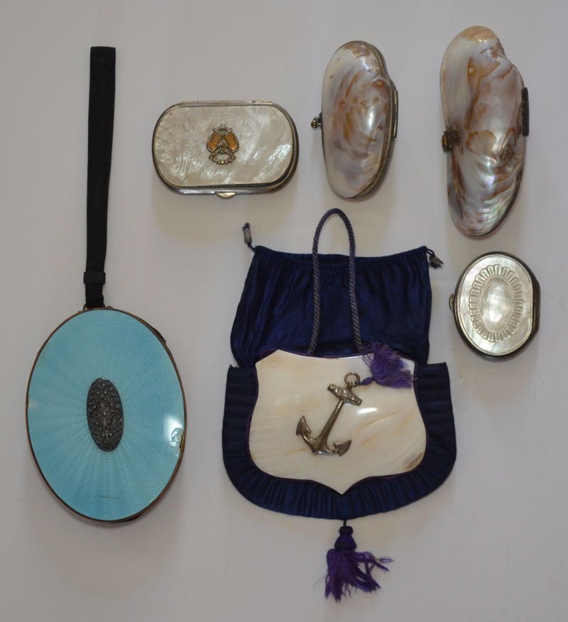 6 Vintage Mother of Pearl Purses (1 of 1)