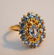 Group of 14k Gold Rings w Diamond, Spinel, Sapphire - 2