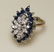 Group of 14k Gold Rings w Diamond, Spinel, Sapphire - 3