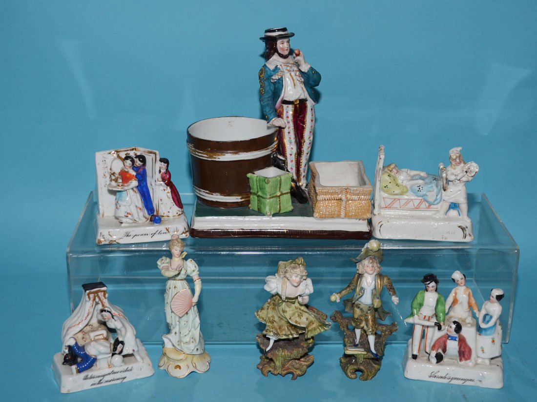 8 Vintage Bisque & Porcelain Figurines (1 of 5)