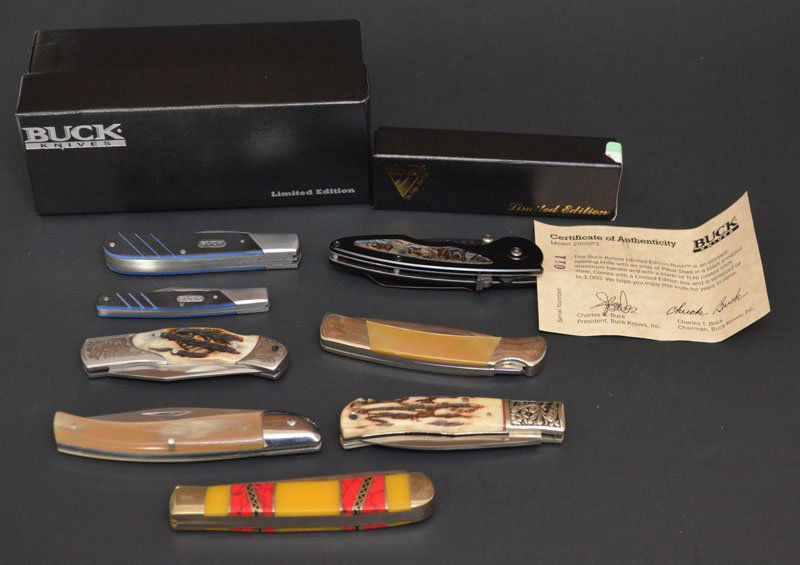 Lot of 7 Various Types of Knives (1 of 2)