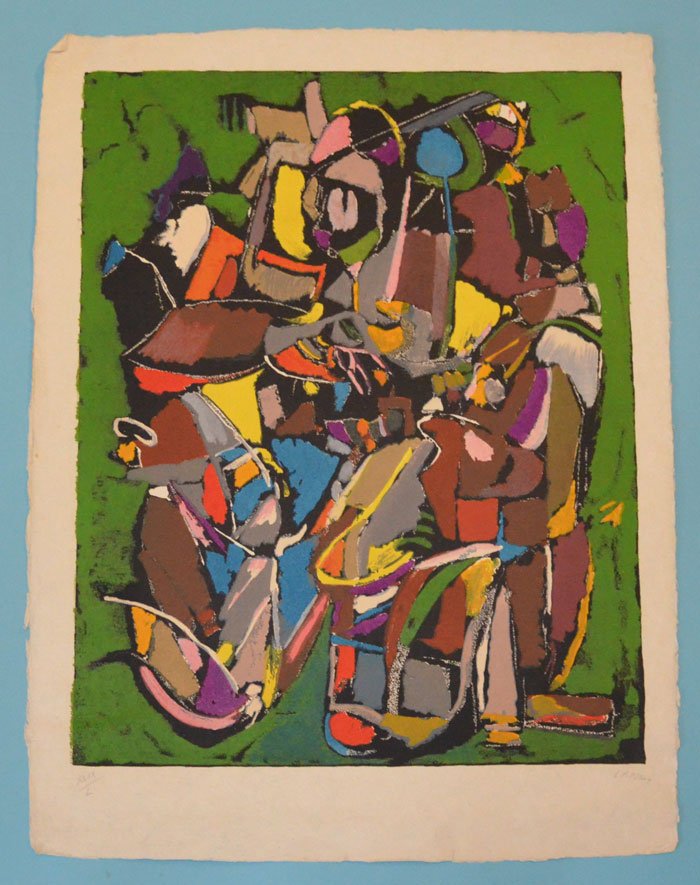 Andre Lanskoy Green Signed & Numbered Litho (1 of 4)