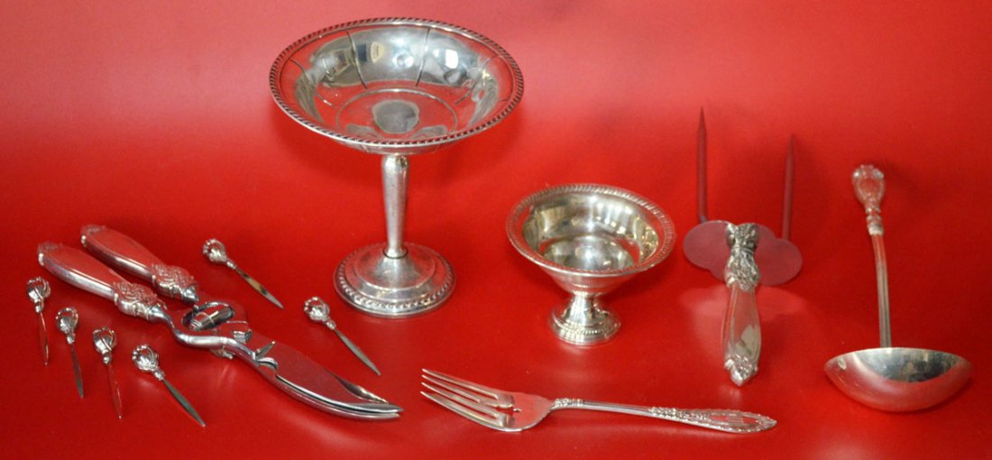 Generous Grouping of Sterling Silver Accessories (1 of 2)
