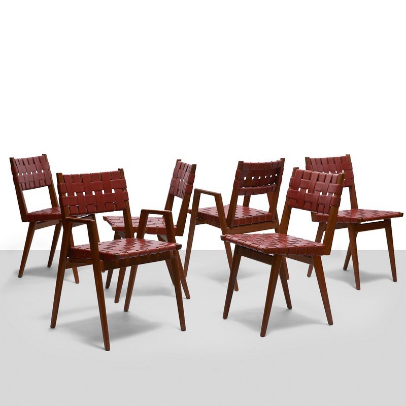 Jens Risom Attributed, Early Dining Chairs (1 of 6)