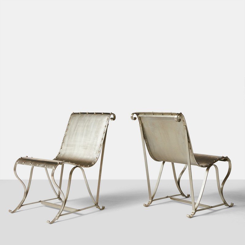 Unknown Designer, Unique Scroll Chairs (1 of 7)