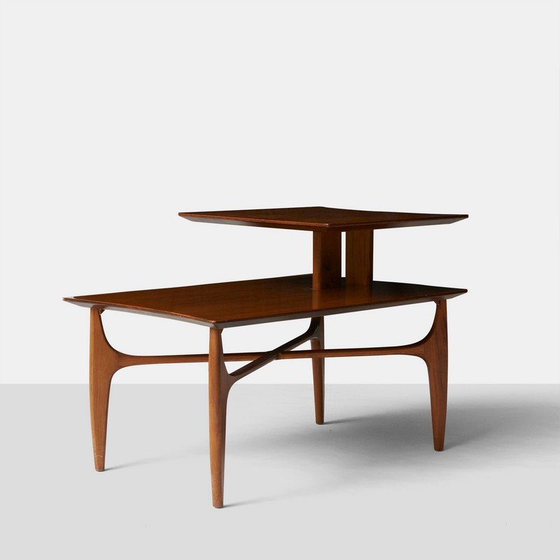 Unknown Designer, Two Tiered End Table (1 of 6)