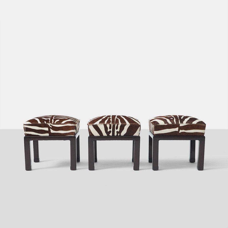 Edward Wormley, Trio of Footstools (1 of 5)