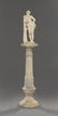 1086: Italian Carved Carrara Marble Figure,