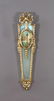 257: Italian Carved, Parcel-Gilt Wooden Mirror