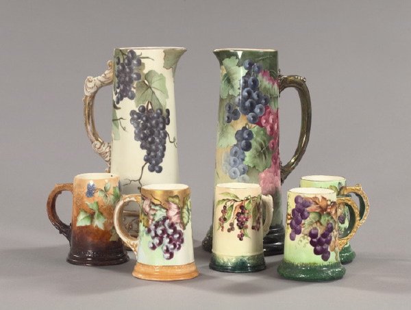 Hand-Painted American Belleek Porcelain