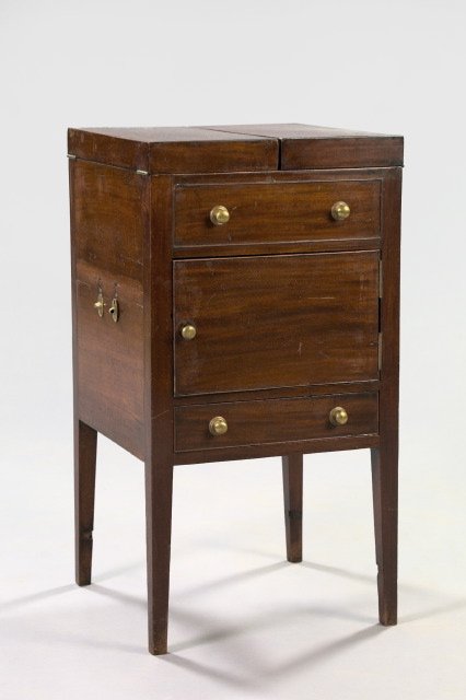George III-Style Mahogany Dressing Table,