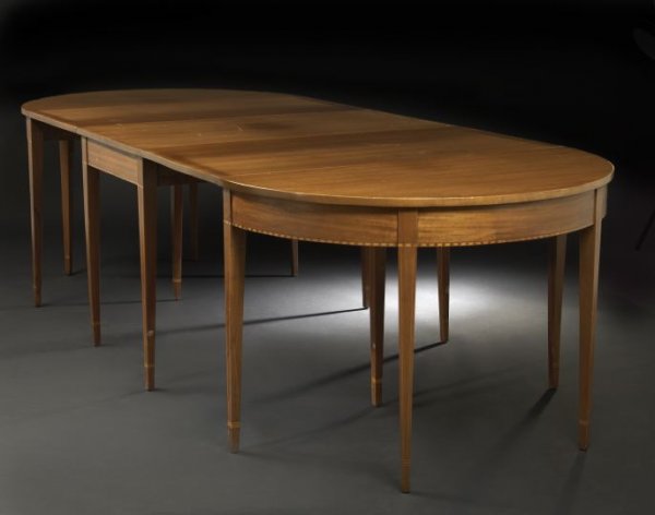 George III-Style Mahogany Dining Table,