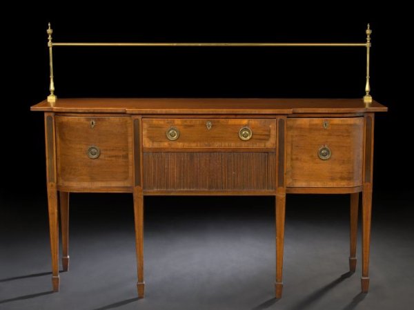 George III Mahogany Sideboard,